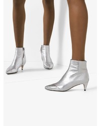 Isabel Marant Silver Durfee 60 Ankle Boots