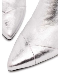 Isabel Marant Silver Durfee 60 Ankle Boots