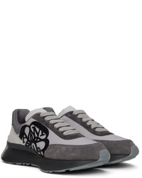 Alexander McQueen Gray Runner Sneakers
