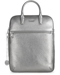 DKNY Tumbled Leather Backpack