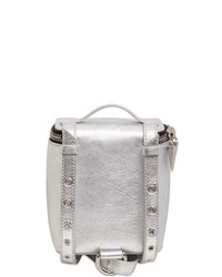 Giuseppe Zanotti Design Metallic Leather Backpack