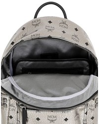 MCM Small Stark Laminated Backpack