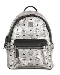 MCM Small Stark Laminated Backpack