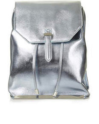 Topshop Metallic Backpack