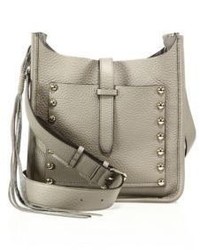Rebecca Minkoff Small Unlined Metallic Leather Feed Bag