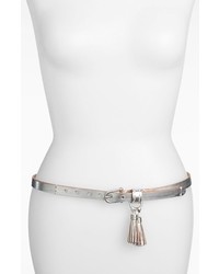 Sperry Top-Sider Tasseled Metallic Leather Belt
