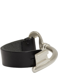 Maison Margiela Silver Black Key Bracelet