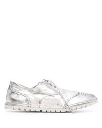 Silver Leather Brogues