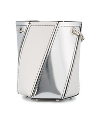 Proenza Schouler White Silver Hex Mini Bucket Bag