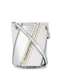 Proenza Schouler White Silver Hex Mini Bucket Bag