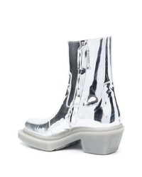 VTMNTS Metallic Effect 60mm Ankle Boots