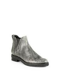 Alexander Wang Dewi Distressed Leather Chelsea Boots Black