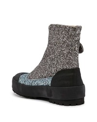 JW Anderson Duck Glitter Detail Boots