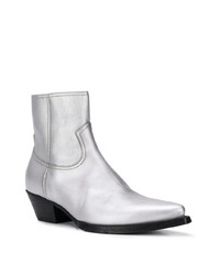 Saint Laurent Lukas Zipped Boots