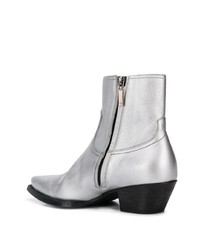 Saint Laurent Lukas Zipped Boots