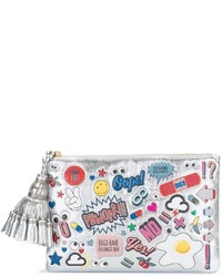 Anya Hindmarch All Over Stickers Clutch