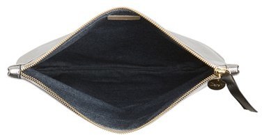 Coin Clutch Black Nubuck Leather – Clare V.