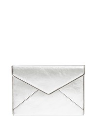Rebecca Minkoff Leo Mirror Metallic Envelope Clutch