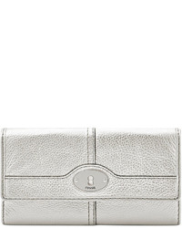 Fossil Marlow Leather Flap Clutch Wallet