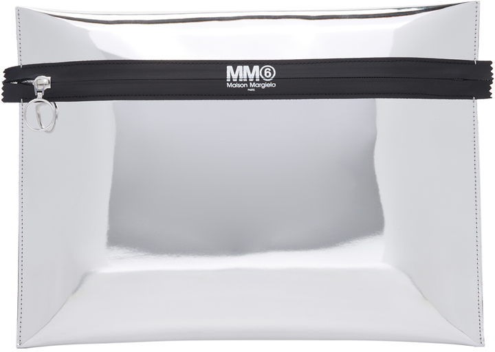 Maison Margiela Mm6 Mirror Clutch 245 shopbop Lookastic