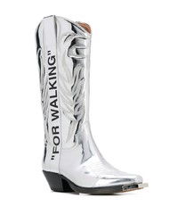 Off-White Cowgirl Boots