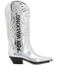 Off-White Cowgirl Boots
