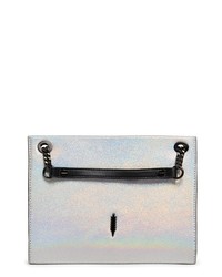 Thacker Ali Metallic Leather Convertible Crossbody Bag