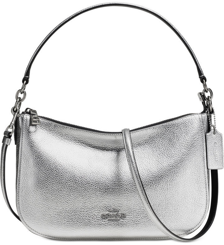 Coach womens outlet pebble chelsea crossbody