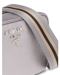 Prada Logo Zipped Shoulder Bag