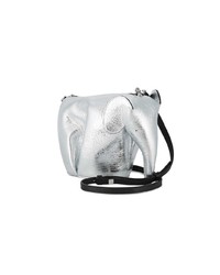 Loewe Silver Elephant Mini Leather Bag