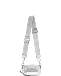 Marc Jacobs Silver Small Mirrored Snapshot Camera Bag