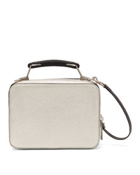 Marc Jacobs Silver The Mini Box Bag
