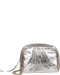 Lanvin Sugar Mini Crossbody Bag Silver