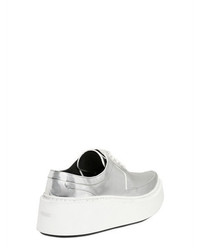 Kenzo 40mm Mirror Leather Derby Lace Up Shoes