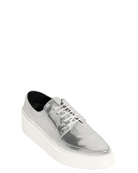 Kenzo 40mm Mirror Leather Derby Lace Up Shoes