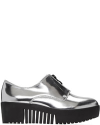 Opening Ceremony Silver Zip Front Derbys