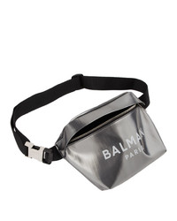 Balmain Silver B Bum Bag