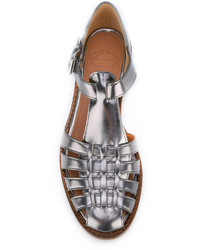 Church's Metallic Flat Sandals