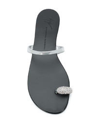 Giuseppe Zanotti Design Ring Sandals
