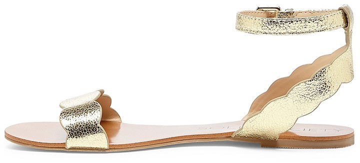 Sole society clearance scalloped sandals