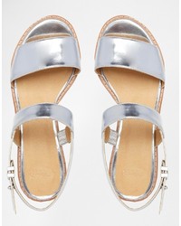 Asos Collection Humorous Wide Fit Heeled Sandals