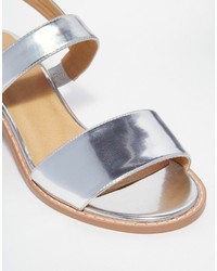 Asos Collection Humorous Wide Fit Heeled Sandals