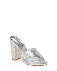 Schutz Emma Dale Block Heel Slide Sandal