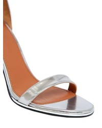 Givenchy 100mm Nadia Metallic Leather Sandals