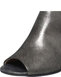 Kg Kurt Geiger Raw Metallic Leather Heeled Sandals