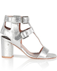 Laurence Dacade Leather T Strap Sandals