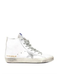 Golden Goose Deluxe Brand Francy High Top Leather Trainers