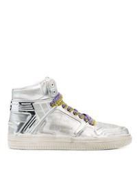 Philippe Model Paris Lace Up High Top Sneakers