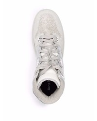 Acne Studios Panelled High Top Sneakers