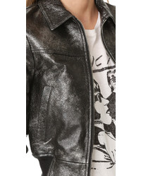 R 13 R13 Berlin Leather Jacket
